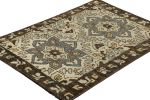 Rug & Kilim’s Caucasian Rug in Beige-Brown & Blue | Area Rug in Rugs by Rug and Kilim