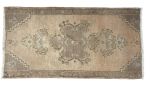 Vintage Turkish rug doormat | 1.7 x 3.1 | Small Rug in Rugs by Vintage Loomz. Item composed of wool in boho or mid century modern style