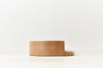 Circular Wooden Dog Bed | Beds & Accessories by Wake the Tree Furniture Co. Item composed of wood in minimalism or mid century modern style