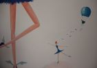 BALLARINA (“Dancer”) | Murals by LaRa Gombau. Item made of synthetic
