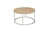 The Nimbus Round Coffee Table | Tables by Eugene Stoltzfus | Private Residence - Keezletown, VA in Keezletown. Item made of wood & steel