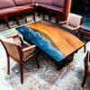 Epoxy Table, Living Room Epoxy Coffee Table, Centre Table, | Tables by Innovative Home Decors. Item made of wood compatible with country & farmhouse and art deco style