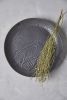 Large Black Ceramic Serving Platter | Serveware by ShellyClayspot. Item made of ceramic works with contemporary style