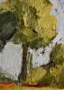 The Affair - Small painting of two trees | Paintings by Michelle Andres