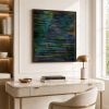 Flux | Prints in Paintings by ARTATAK. Item made of cotton with paper works with contemporary & japandi style