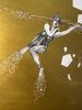 Manta Ray | Oil And Acrylic Painting in Paintings by Russ Snedker. Item made of canvas