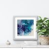 Jackmanii 🔴 | Oil And Acrylic Painting in Paintings by Darlene Watson Abstract Artist. Item composed of canvas and synthetic