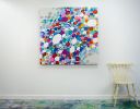A Bubbly Personality | Oil And Acrylic Painting in Paintings by Claire Desjardins. Item composed of canvas and synthetic