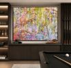 Floral Abstract Painting Blossom Deeply by Dorothy Fagan | Mixed Media in Paintings by Dorothy Fagan Fine Arts. Item made of canvas works with mid century modern & contemporary style