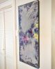 Custom Resin Installation | Oil And Acrylic Painting in Paintings by Soulscape Fine Art + Design by Lauren Dickinson. Item made of canvas