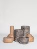 Mutamenti collection | Jar in Vessels & Containers by gumdesign. Item composed of oak wood and marble in contemporary style