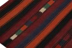 Vintage Afghani tribal Kilim Rug, with Stripes | Area Rug in Rugs by Rug and Kilim