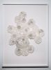 cell structures, sumi ink on kozo paper, hand cut | Wall Sculpture in Wall Hangings by Tania Love. Item composed of paper