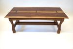 Walnut Split Top Table | Coffee Table in Tables by Geoff McKonly Furniture. Item made of walnut works with mid century modern & contemporary style