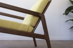 Sloane Lounge Chair | Chairs by Sheepdog. Item composed of wood and fabric