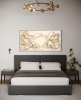 Fiber Wall Art / Sculptural Art / Minimalist Decor | Wall Sculpture in Wall Hangings by Stef Shock. Item composed of canvas & fiber compatible with boho and contemporary style