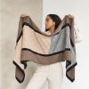 Muhu Plush Alpaca Hand Knitted Throw | Linens & Bedding by Studio Variously