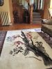 Wanabi (Cherry Blossom time) | Area Rug in Rugs by Jan Sullivan Fowler. Item composed of wood and fiber