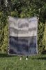 Dark Seas - Jacquard Woven Throw Blanket | Linens & Bedding by Jessie Bloom Studio. Item composed of cotton compatible with boho and minimalism style