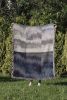 Dark Seas - Jacquard Woven Throw Blanket | Linens & Bedding by Jessie Bloom. Item composed of cotton compatible with boho and minimalism style