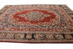 Antique Red Floral Classic 11X14 Mahal Persian Rug | Area Rug in Rugs by Magic Rugs. Item composed of wool in traditional style