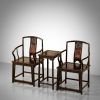 Ming Scholar Dragon Burl Southern Official Hat Set Armchair | Chairs by Dynasty Artisan. Item composed of wood in contemporary or eclectic & maximalism style