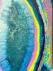 F#%k Girl Nine | Oil And Acrylic Painting in Paintings by Taneal Teresa. Item composed of canvas and synthetic