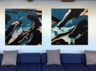 Excerpts: Oceanic Legends | Wall Sculpture in Wall Hangings by Yechel Gagnon | Norwegian Cruise Line - NORWEGIAN JADE in Miami