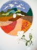 Landscape 1 | Tapestry in Wall Hangings by Yunan Ma Fiber Art. Item composed of wool and copper