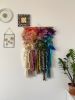 Xl woven wall decoration 60x90 cm | Tapestry in Wall Hangings by Awesome Knots. Item made of cotton & fiber