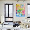 Pied Piper | Oil And Acrylic Painting in Paintings by Eugenie Diserio. Item composed of canvas compatible with mid century modern and contemporary style