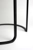 Console - Black And White Ebony | Console Table in Tables by Clémence Birot. Item composed of wood and steel in contemporary or japandi style