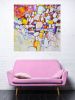 Color maze 2. | Oil And Acrylic Painting in Paintings by IRYNA KASTSOVA. Item composed of canvas compatible with contemporary and art deco style