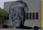 Dr. Maya Angelou | Street Murals by Shawn Michael Warren | Dr. Maya Angelou Community High School in Los Angeles