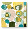 Gatherings 6 | Oil And Acrylic Painting in Paintings by Cristina Dalla Valentina. Item composed of canvas compatible with boho and contemporary style