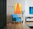 "Metropolis (Day)" ~ Painting | Oil And Acrylic Painting in Paintings by Michael Kerbow. Item made of canvas works with contemporary & art deco style