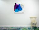 High Tide | Oil And Acrylic Painting in Paintings by Claire Desjardins. Item made of canvas