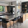 Daimyo Black Pendant | Pendants by Vaspi Studio. Item made of aluminum