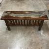 River Bench | Benches & Ottomans by The 1906 Gents. Item composed of walnut and synthetic