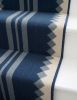 Handwoven Woolen Runner Rug | Rugs by Evergreen Carpets. Item composed of wool in boho or minimalism style