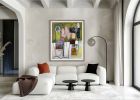 Abstract Painting | Paintings by Rebekah Andrade. Item made of paper works with minimalism & contemporary style