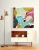 Gatherings 12 | Oil And Acrylic Painting in Paintings by Cristina Dalla Valentina. Item made of canvas works with boho & contemporary style