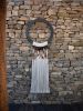 Saturn N-01 | Macrame Wall Hanging in Wall Hangings by Dual Experimental Studio | Dido El Palmar in El Palmar de Vejer. Item composed of wood & linen compatible with country & farmhouse and industrial style