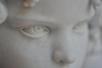 Redhead Angel | Sculptures by Cicero D'Ávila. Item composed of marble