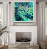 Breeze #5 | Oil And Acrylic Painting in Paintings by Art by Geesien Postema. Item composed of canvas compatible with boho and contemporary style