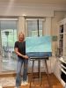 Moody Blues | Mixed Media by SaltAirArt | Virginia Beach, VA in Virginia Beach. Item compatible with mid century modern and contemporary style