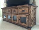 MODEL 1107 - Custom Media Entertainment Center | Media Console in Storage by Limitless Woodworking. Item composed of maple wood in mid century modern or contemporary style