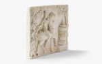 Pinax Relief Made with Compressed Marble Powder | Wall Sculpture in Wall Hangings by LAGU. Item made of marble