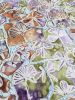 Mosaiced Up 01 | Watercolor Painting in Paintings by Apoorva Kasaraneni. Item composed of canvas and synthetic