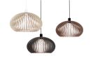 WOODEN CEILINg PENDNT LAMP Annie 001 | Pendants by ANEKOdesign. Item made of birch wood works with minimalism & japandi style